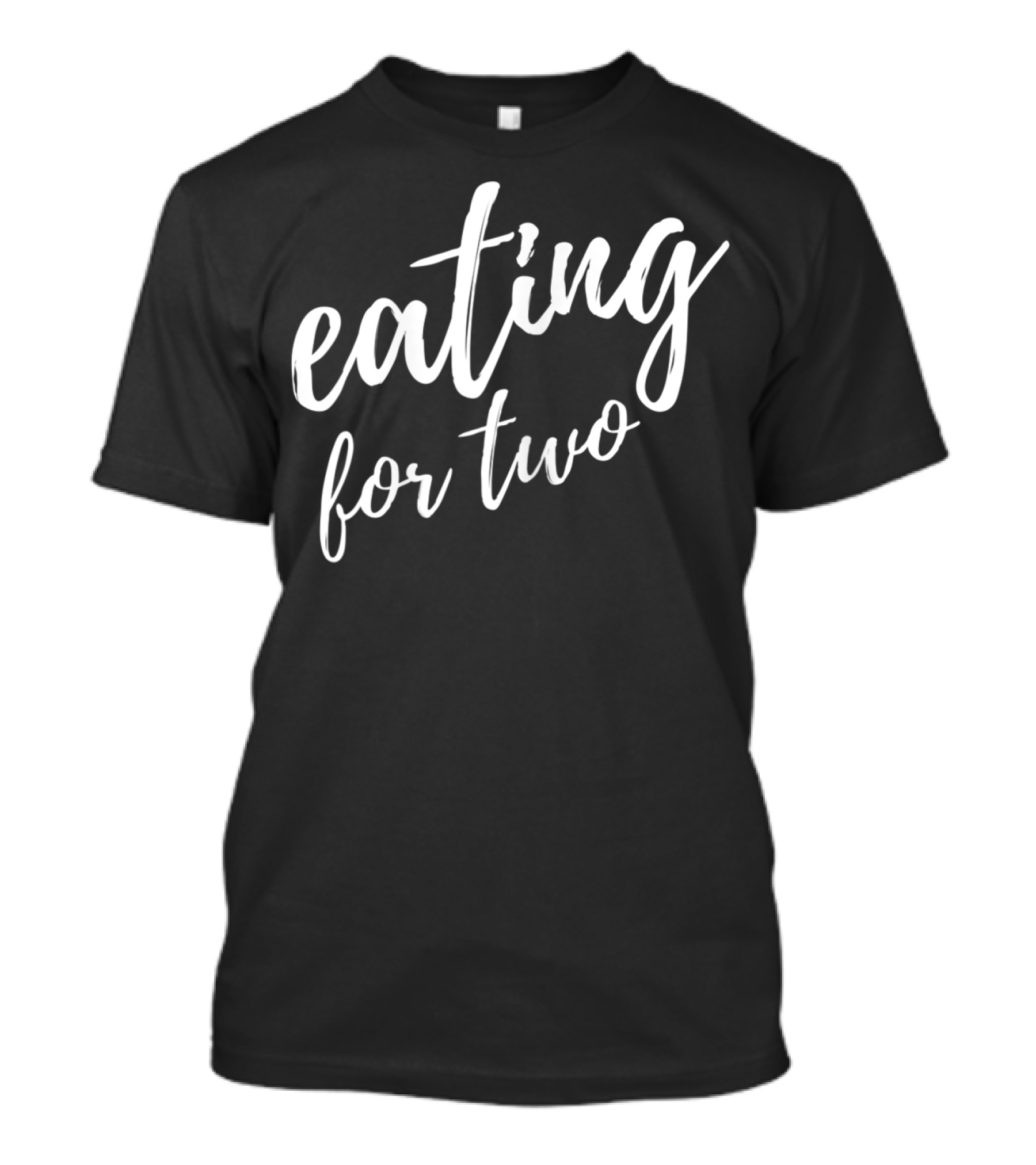 Eating For Two Drinking For Three Couples Shirt Pregnancy Announcement T-Shirt
