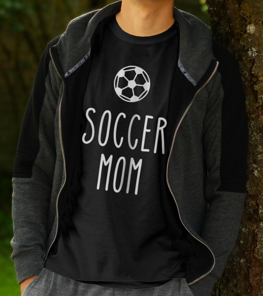 Funny Soccer Mom Soccer Ball T-Shirt
