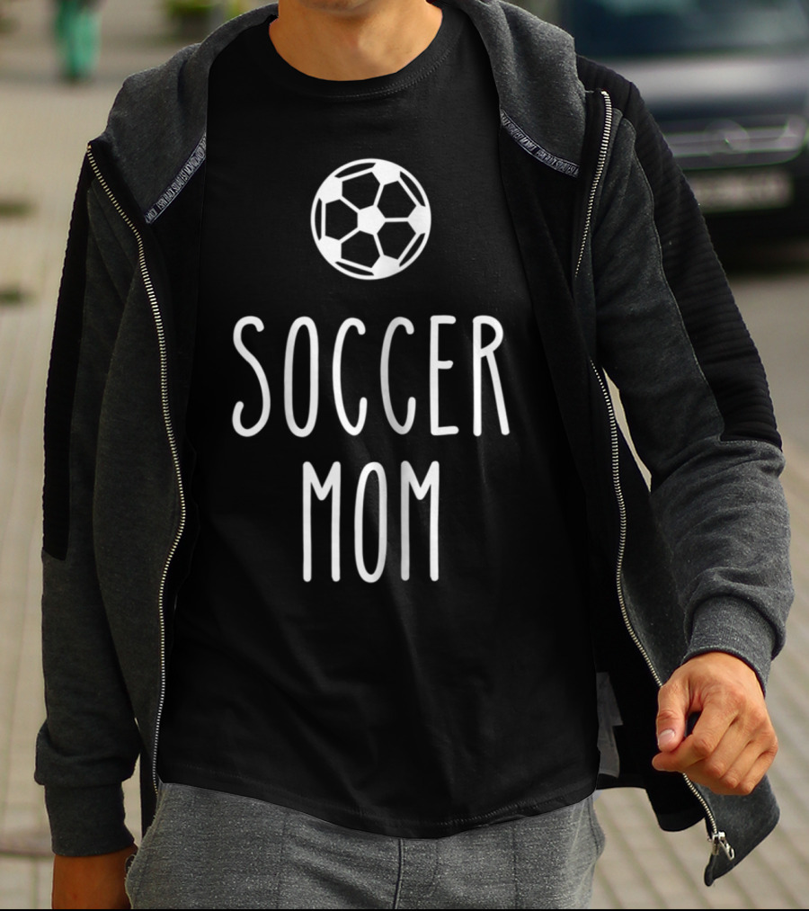 Funny Soccer Mom Soccer Ball T-Shirt