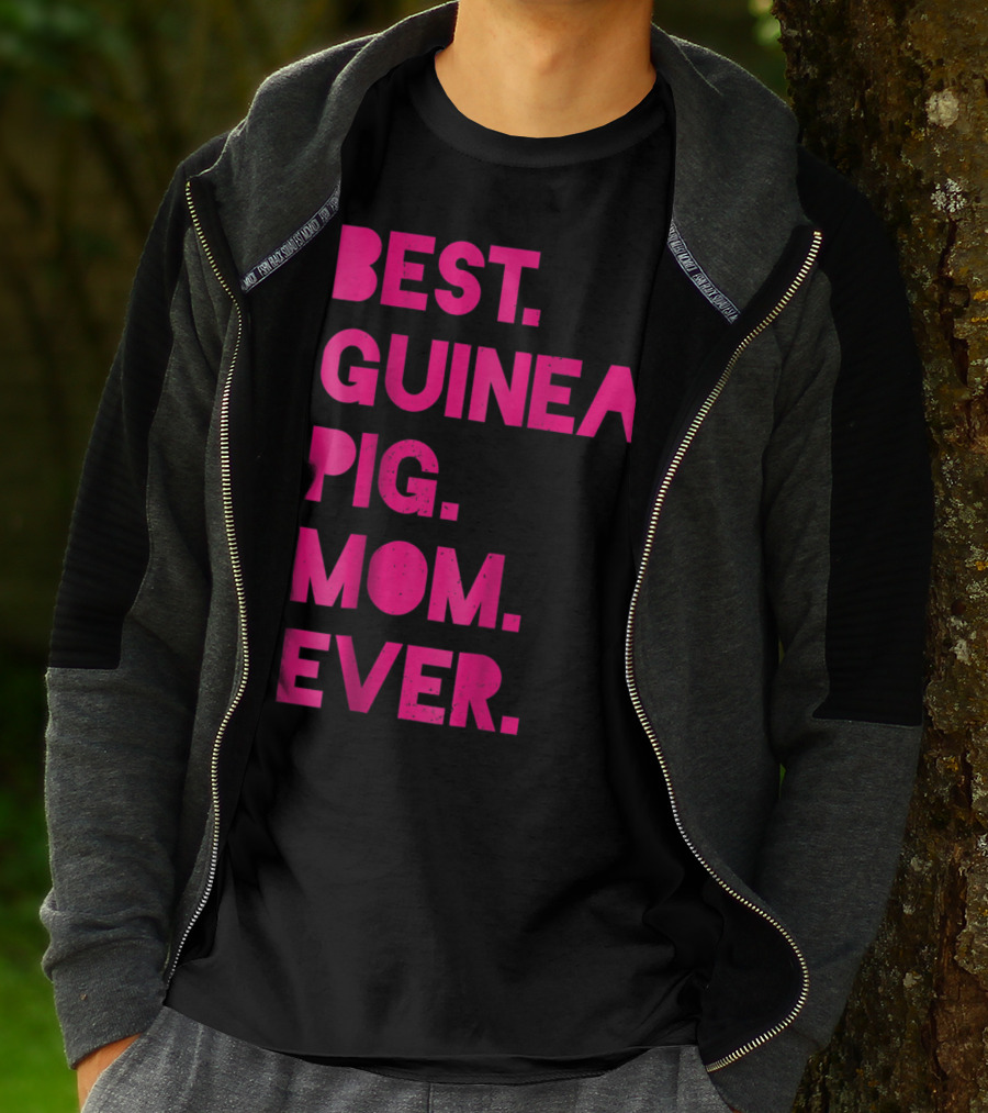 Best Guinea Pig Mom Ever Womens Pet Lover T-Shirt