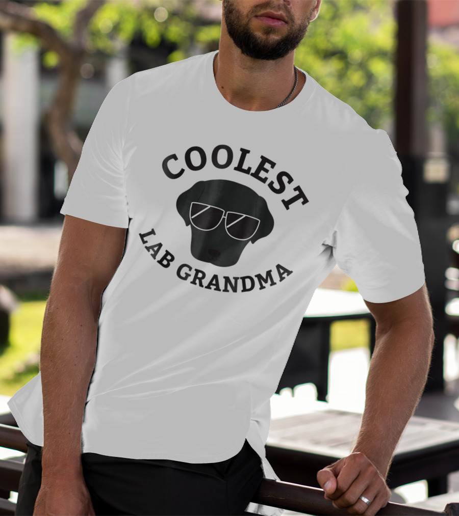 Coolest Lab Grandma For Labrador Mom5 T-Shirt