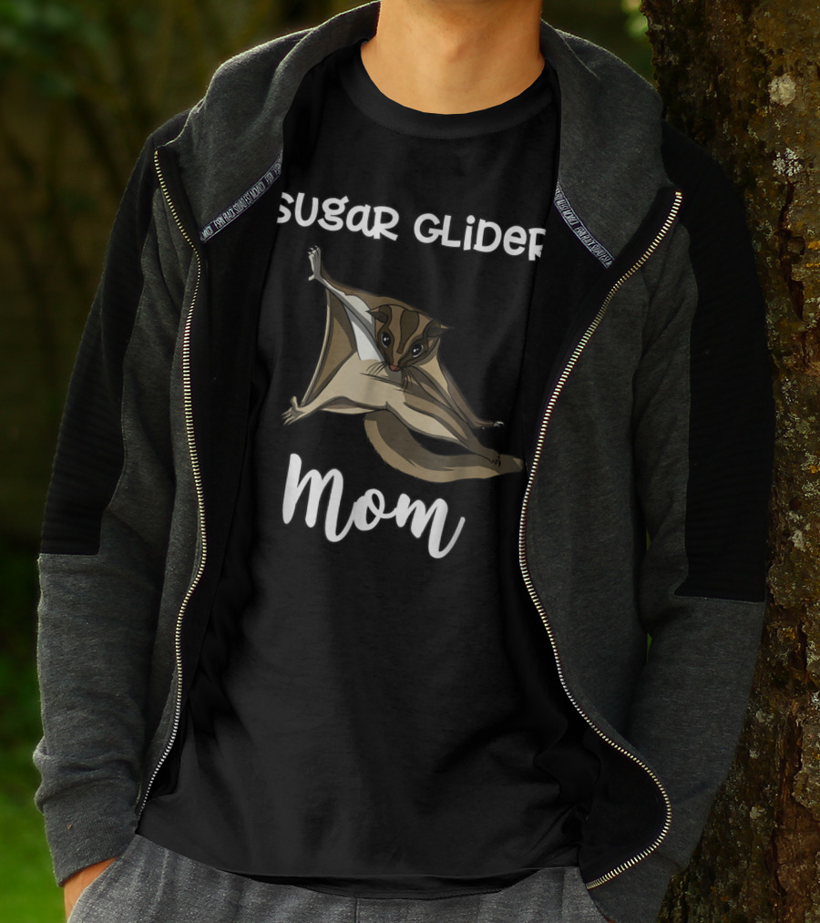 Sugar Glider Mom Cute Mother Pet Lover T-Shirt