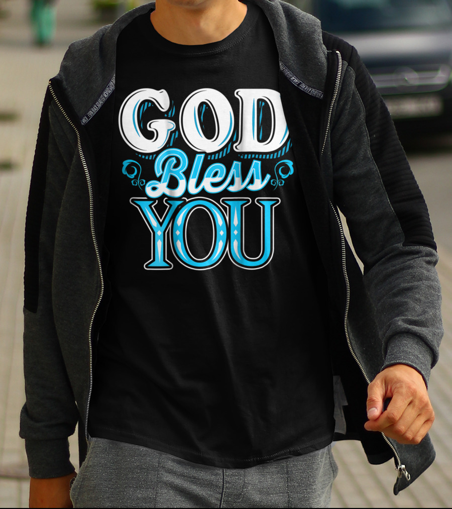 God Bless You Christian Pastor Priest Reverend Dad Mom9 T-Shirt