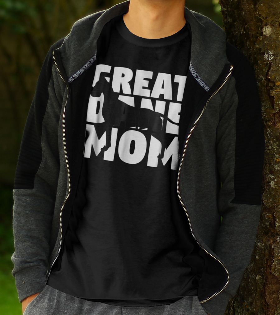 Great Dane Mom Great Dane Mother Dog Mom T-Shirt