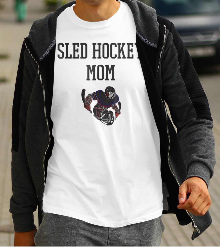 Sled Hockey Mom T-Shirt