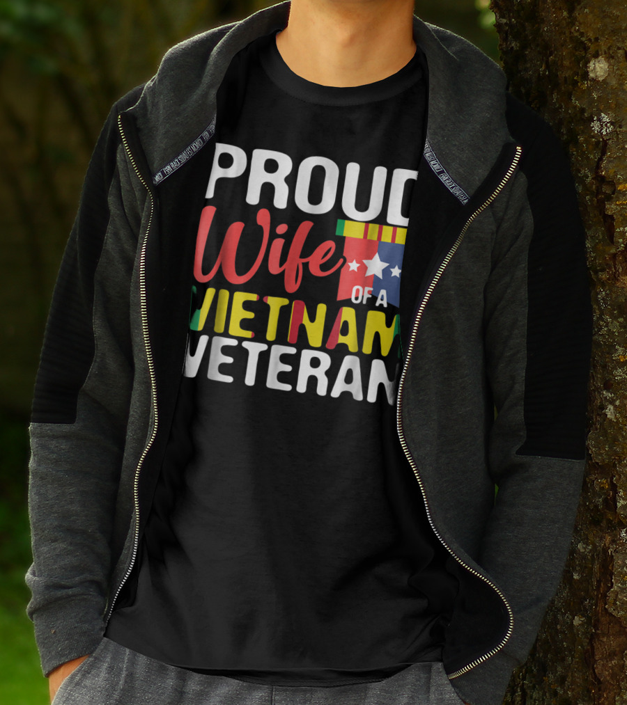 Proud Wife Of A Vietnam Veteran T-Shirt
