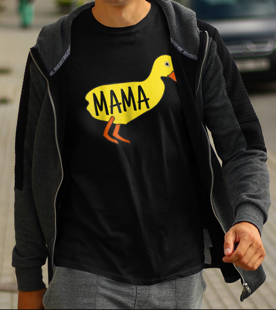 MAMA Best Duck Mama Mom For Ducks Lovers Girls Owners T-Shirt