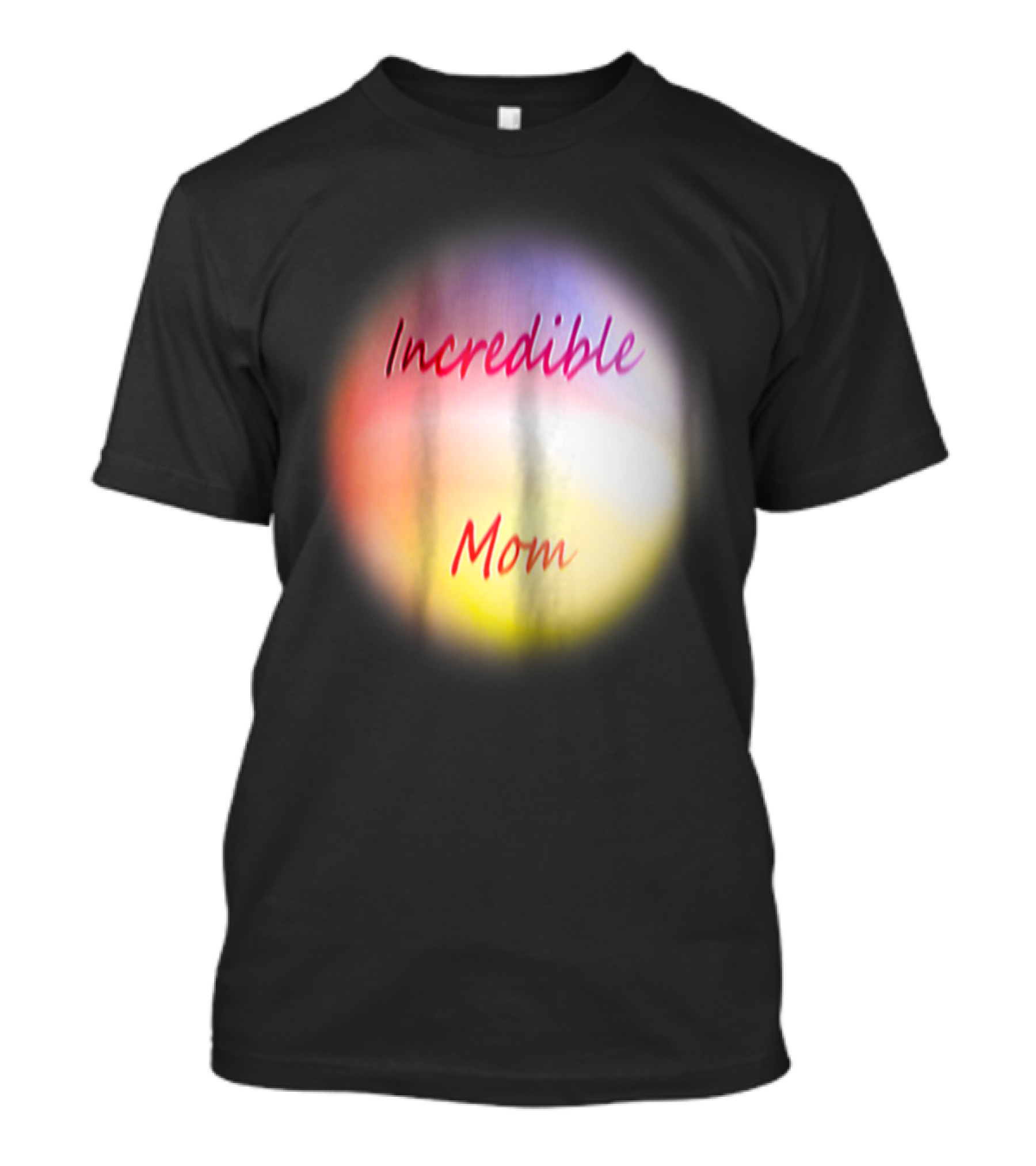 Incredible Mom Multicolored Glow T-Shirt