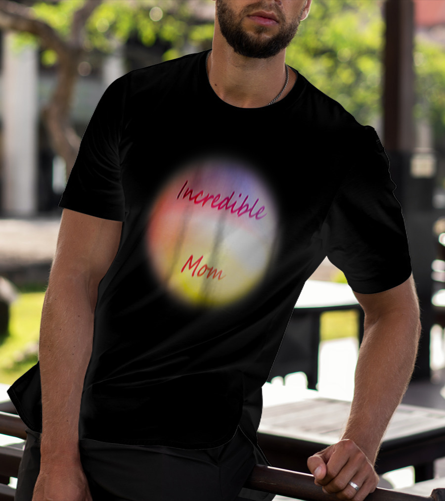 Incredible Mom Multicolored Glow T-Shirt