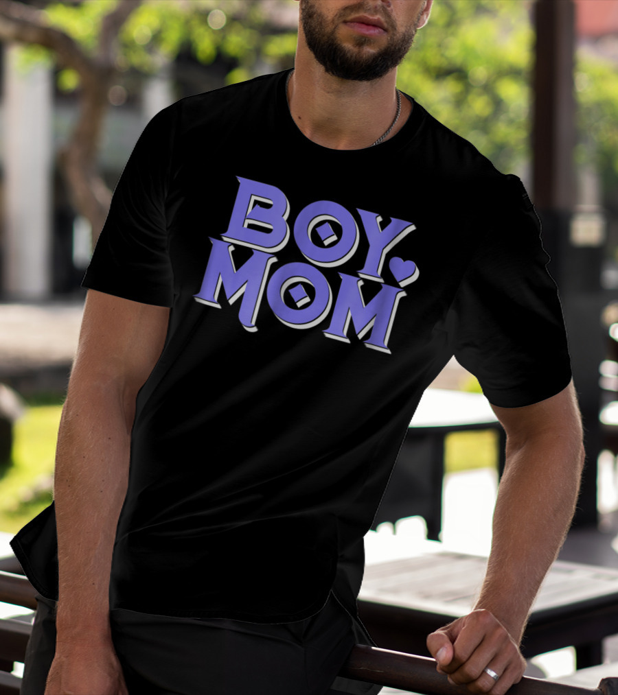 BOY MOM Cute Boy T-Shirt