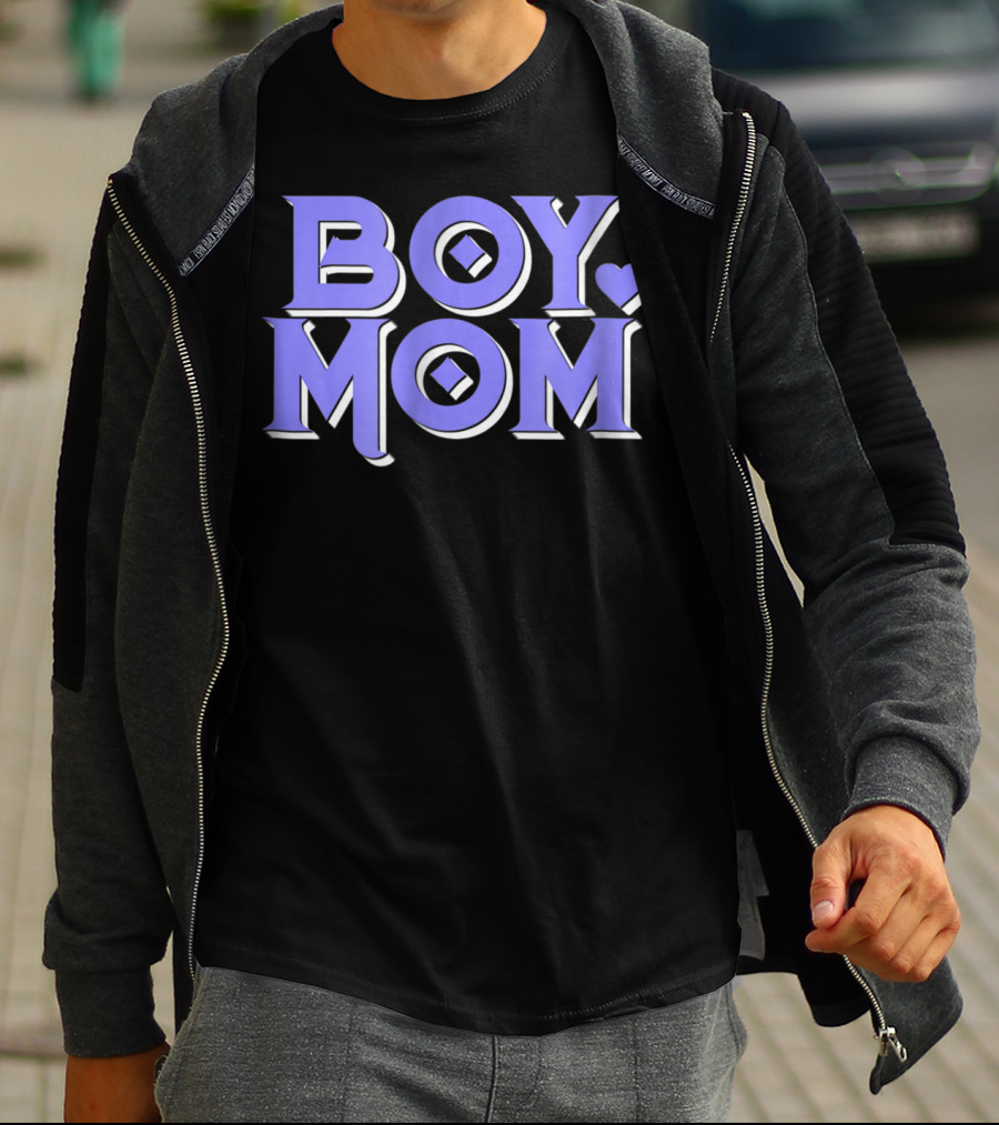 BOY MOM Cute Boy T-Shirt
