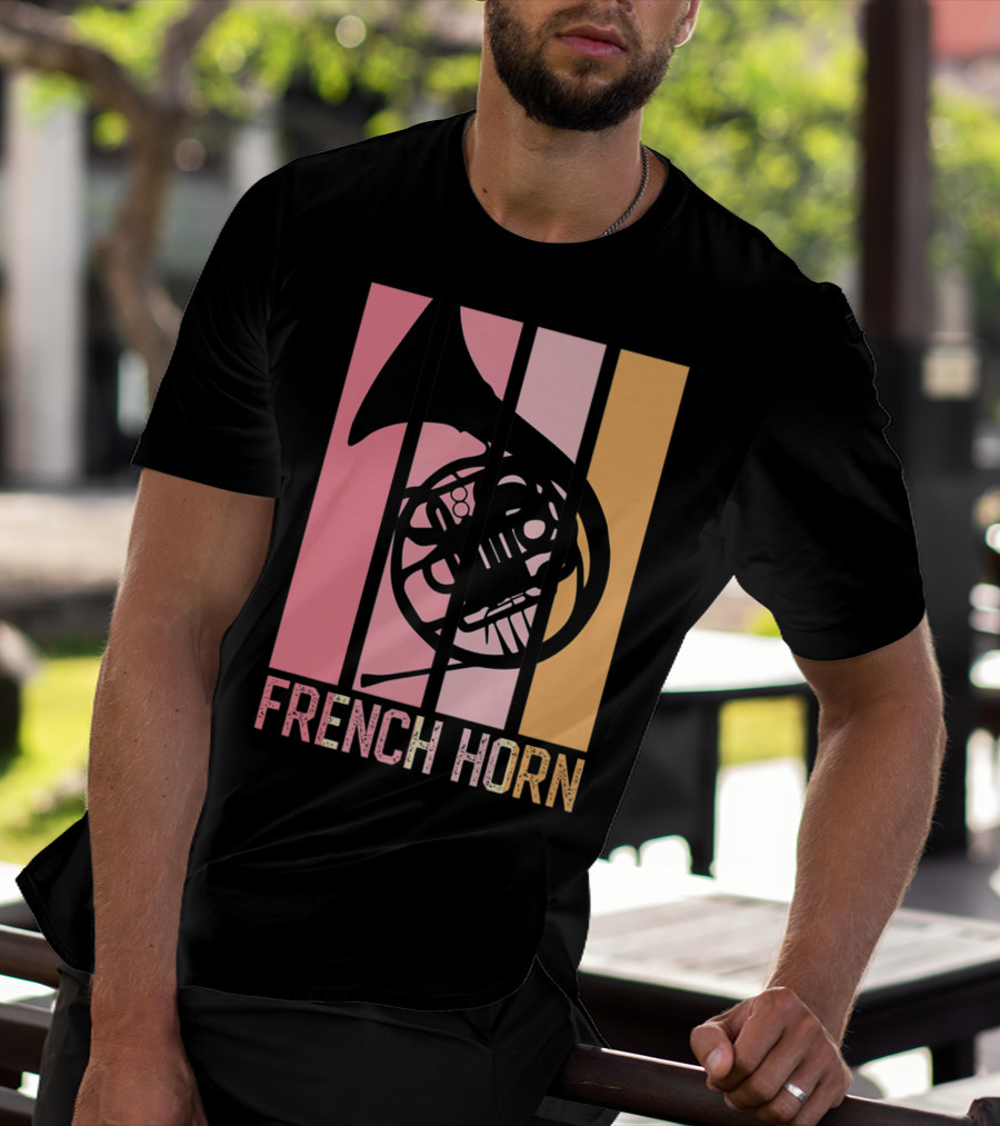 Band Mom Marching French Horn School75 T-Shirt