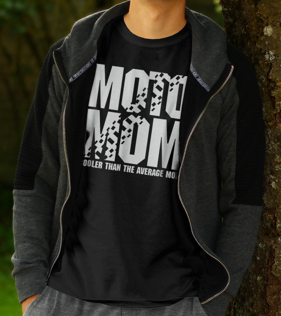 MOTO MOM Cooler Than The Average Mom98 T-Shirt