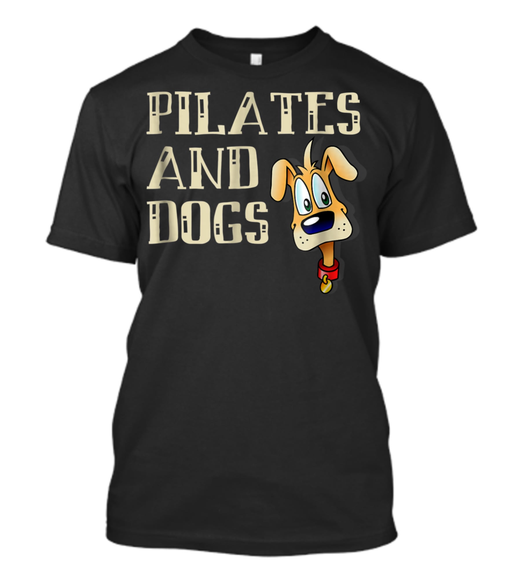 Pilates And Dogs Owner Lover Mom Instructor Teacher T-Shirt