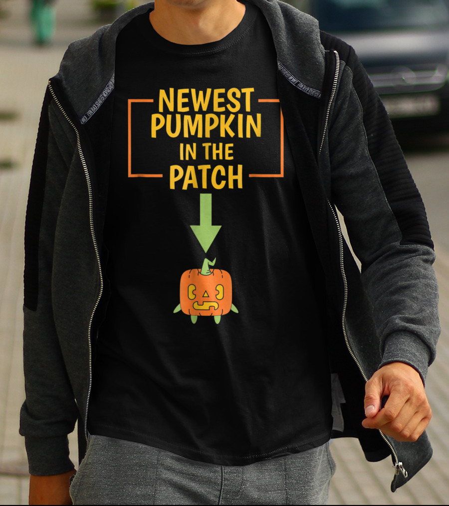 Newest Pumpkin In The Patch Thanksgiving Expecting Mom Pregnant Wife T-Shirt