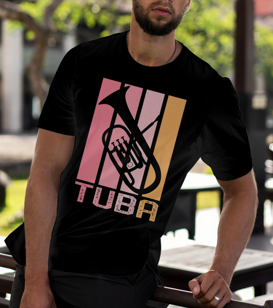 Band Mom Tuba Marching Band School Tuba T-Shirt