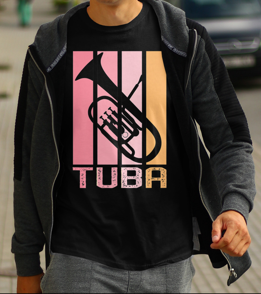 Band Mom Tuba Marching Band School Tuba T-Shirt
