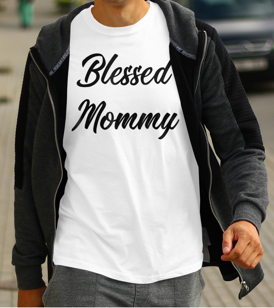 Blessed Mommy Christian Thanksgiving Cute T-Shirt
