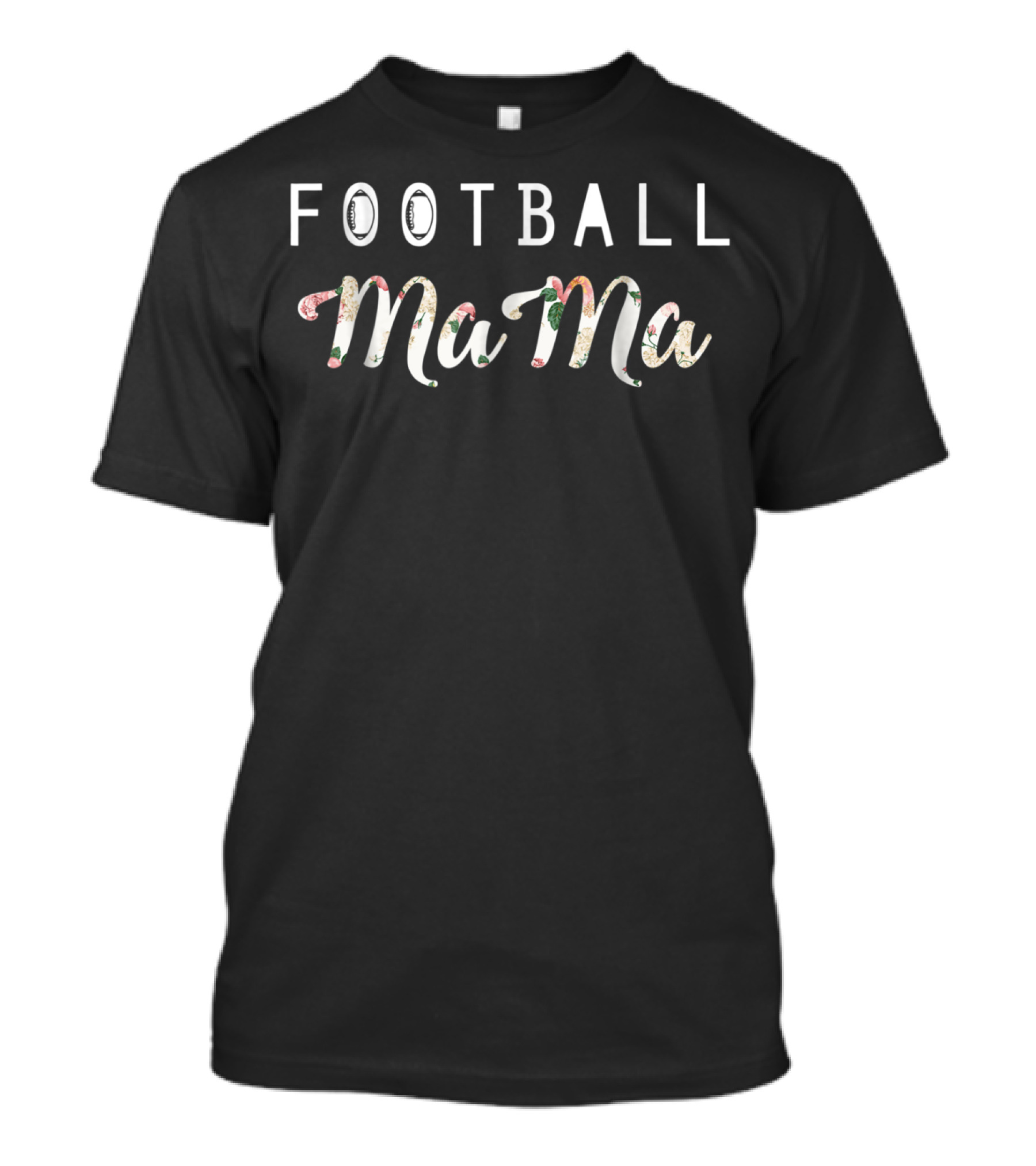 Football Mama Proud Mom Game Day T-Shirt