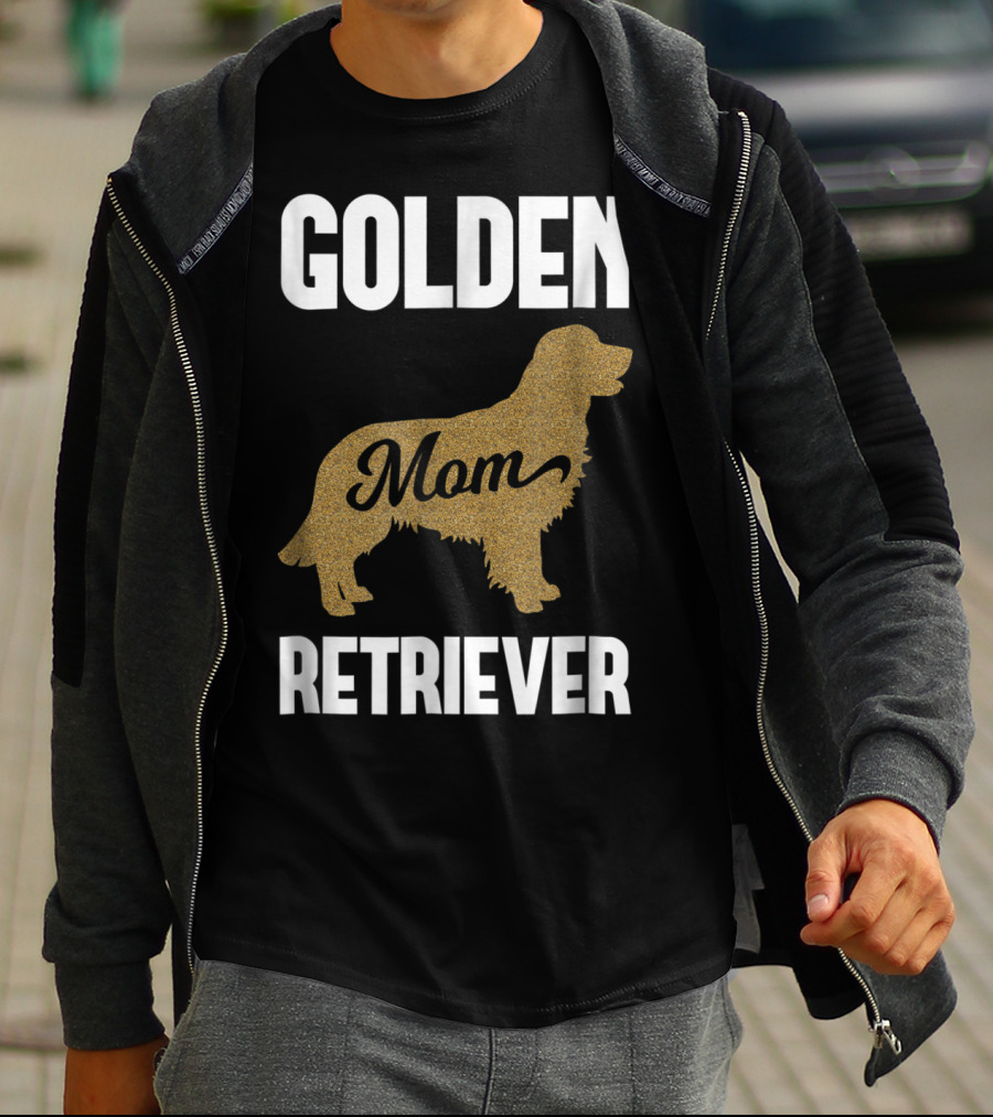 Golden Retriever Mom Dog T-Shirt