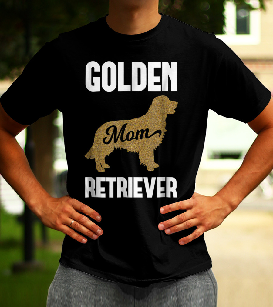 Golden Retriever Mom Dog T-Shirt