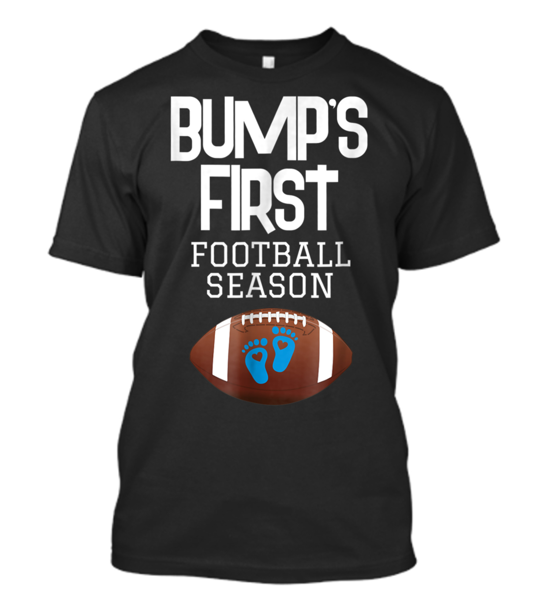 Bump's First Football Season New Mom To Be T-Shirt