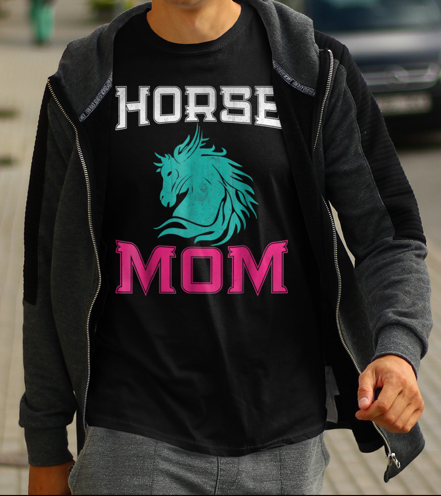 HORSE MOM Horse Lovers T-Shirt