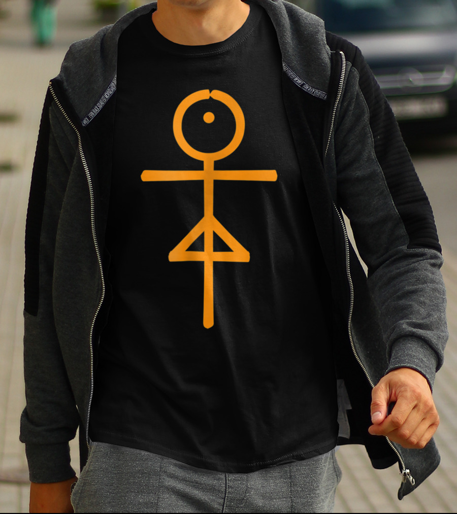 Kanmoji Mother Mom Simplified Emoji Stick Figure T-Shirt