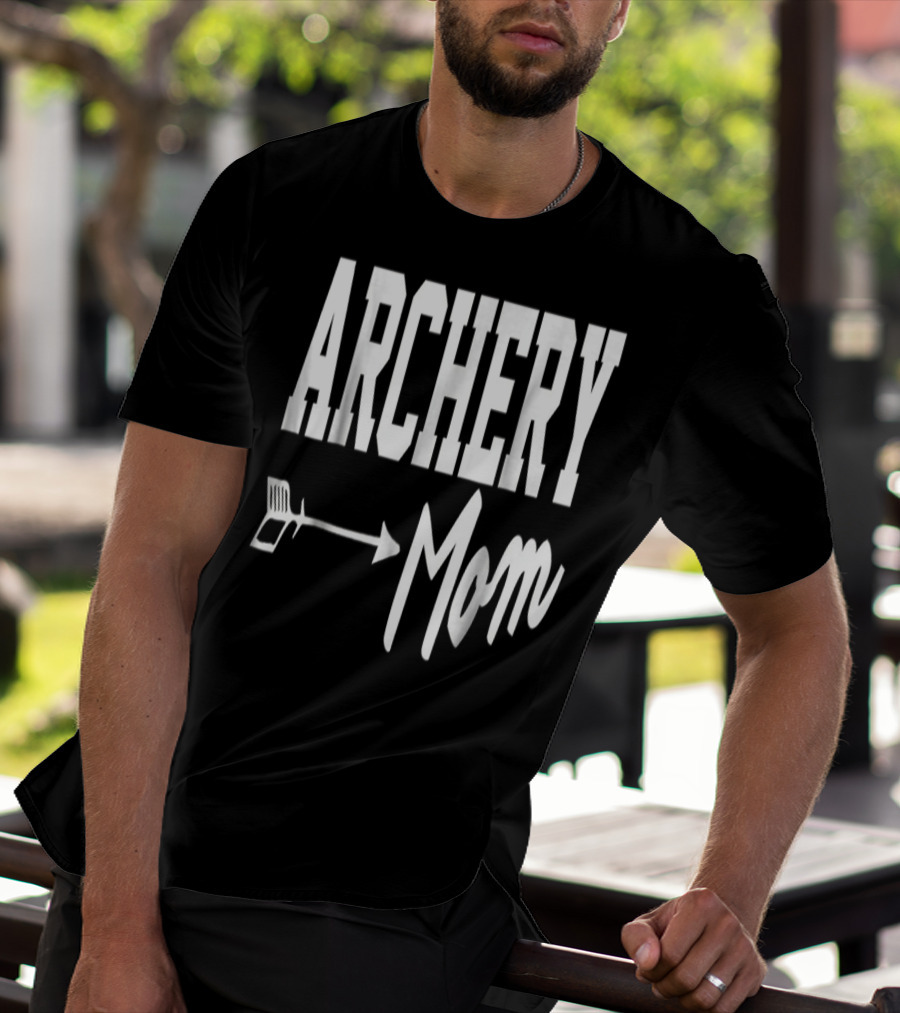 ARCHERY MOM Bow Arrow T-Shirt