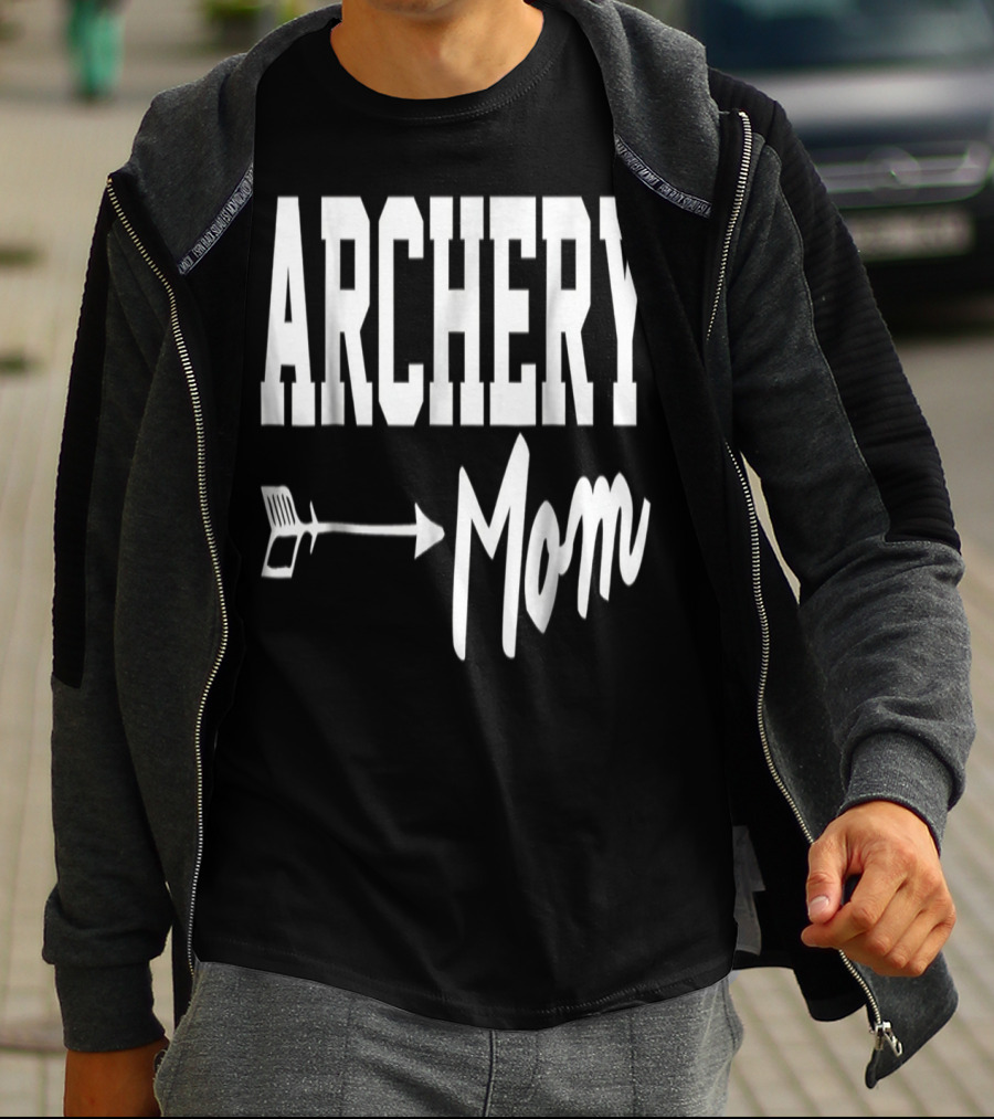 ARCHERY MOM Bow Arrow T-Shirt