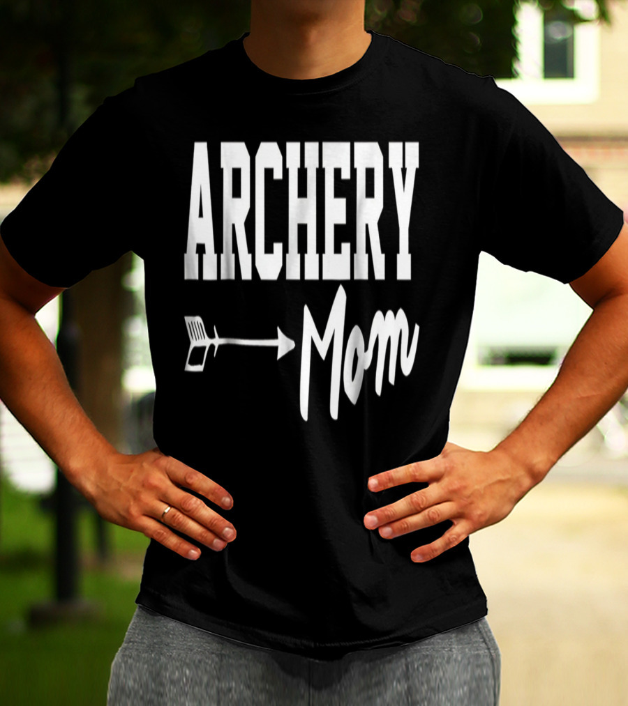 ARCHERY MOM Bow Arrow T-Shirt