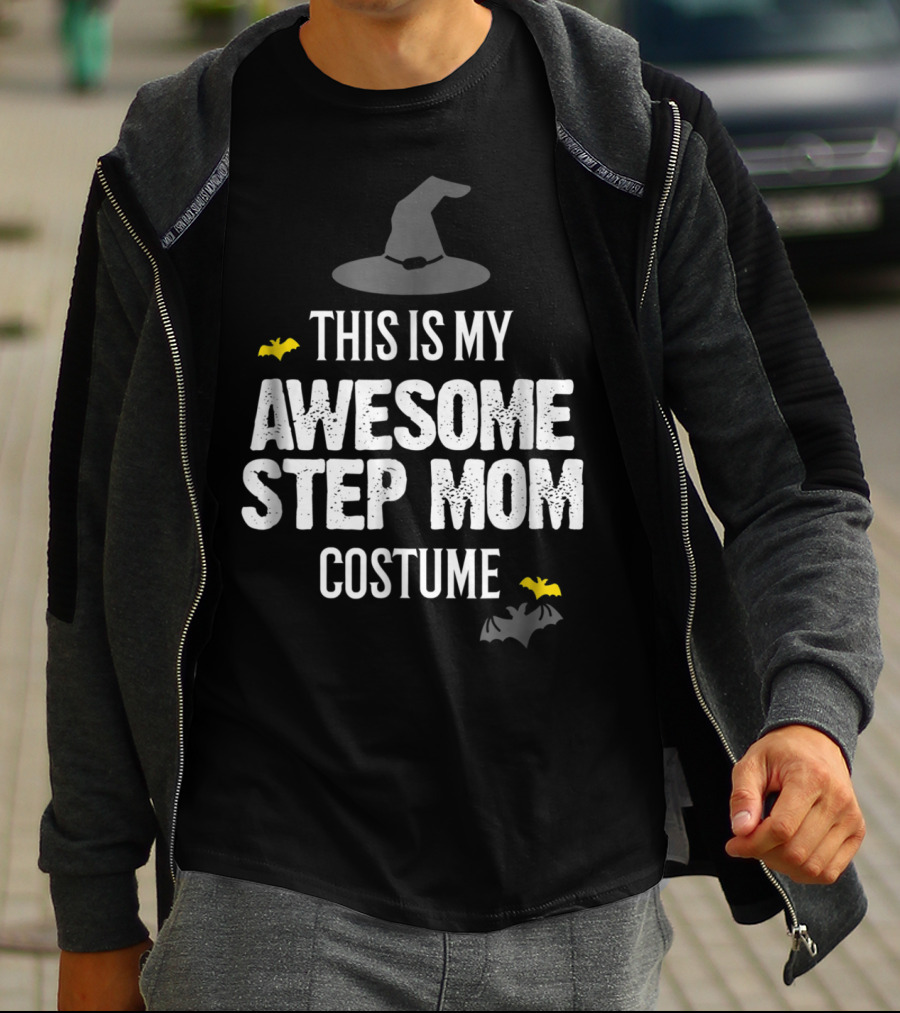 This Is My Awesome Step Mom Costume T-Shirt