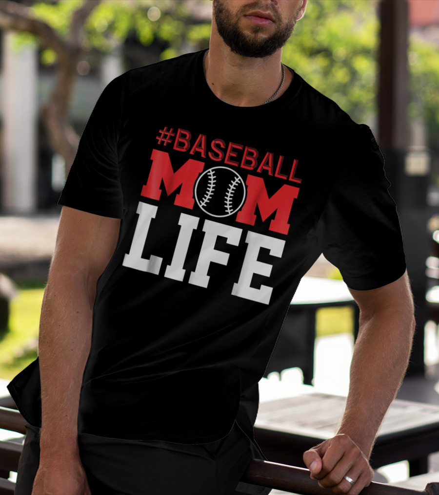 BASEBALL MOM LIFE T-Shirt