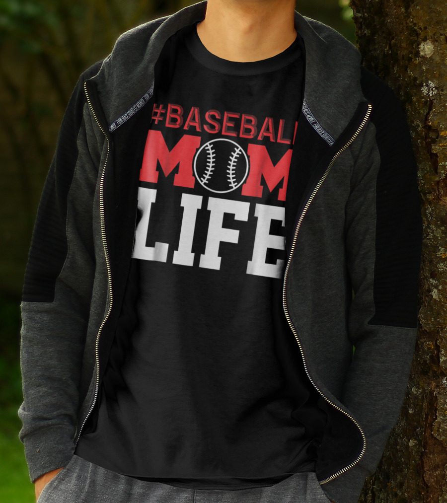 BASEBALL MOM LIFE T-Shirt