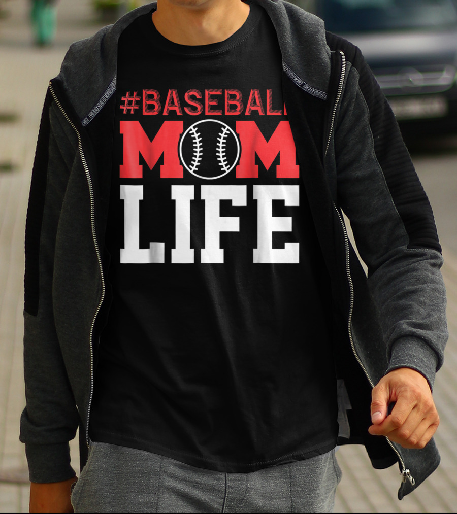 BASEBALL MOM LIFE T-Shirt