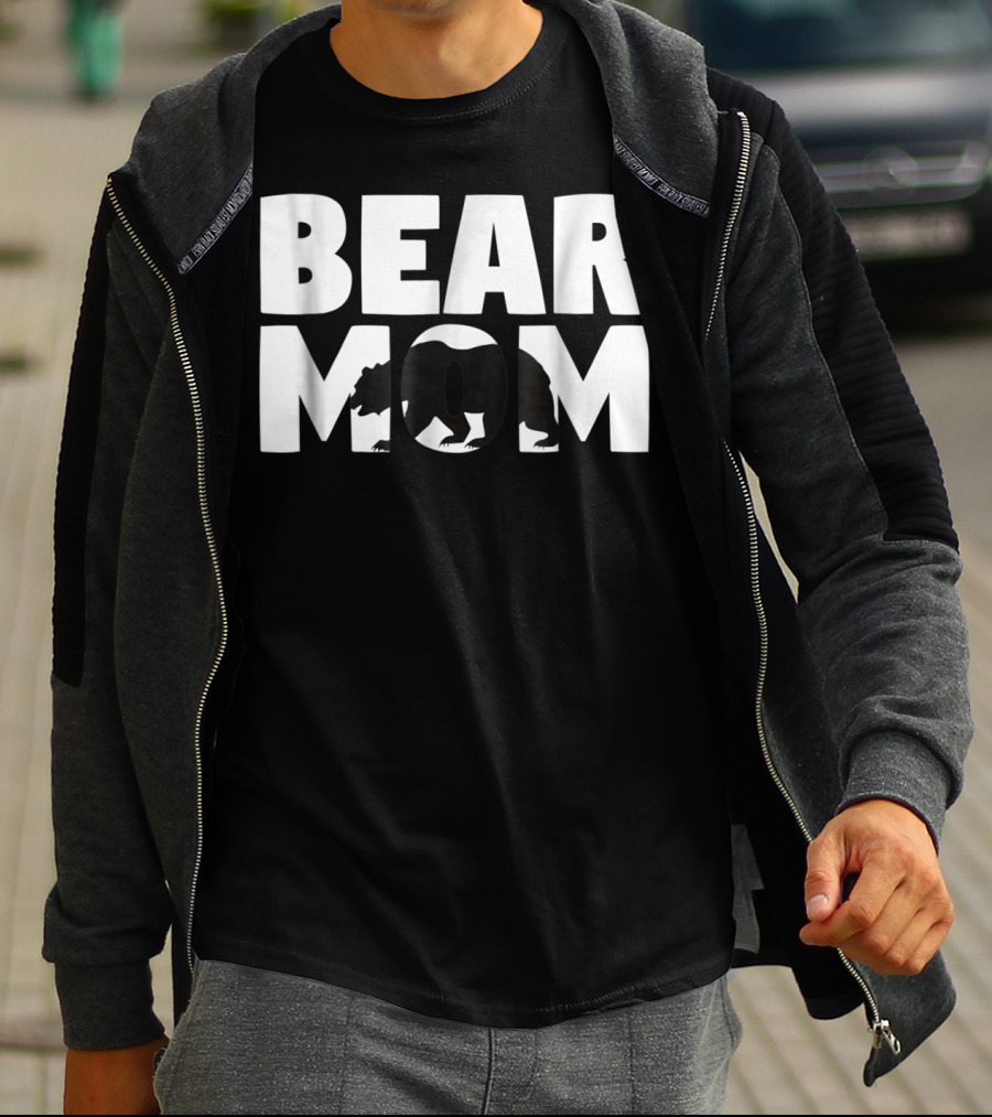 Bear Mom Zoo Animal Lover For Mother T-Shirt