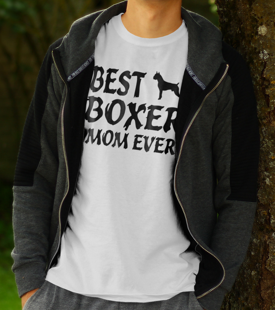 Best Boxer Dog Mom Ever T-Shirt