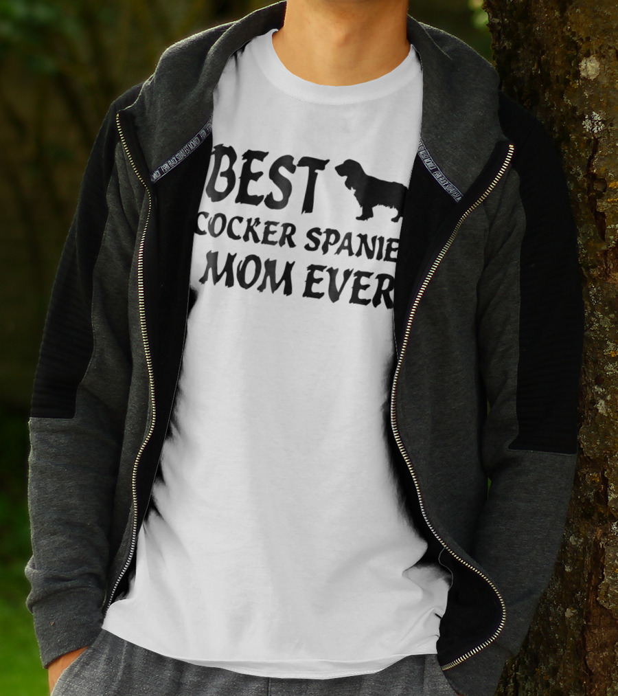 Best Cocker Spaniel Mom Ever T-Shirt