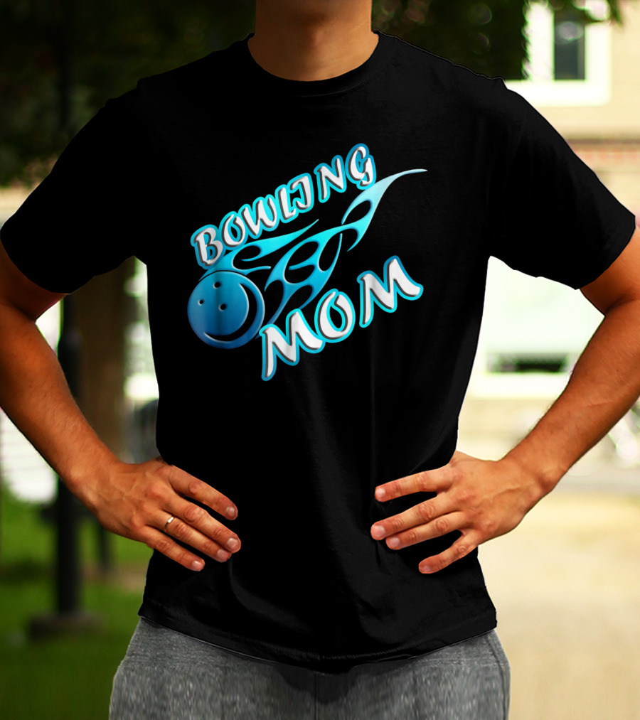 Bowling Mom Women Bowlers T-Shirt