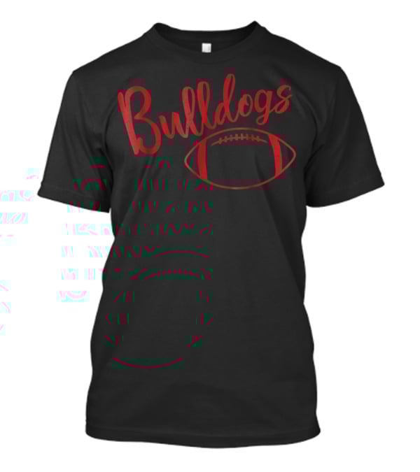 Bulldogs Football T-Shirt