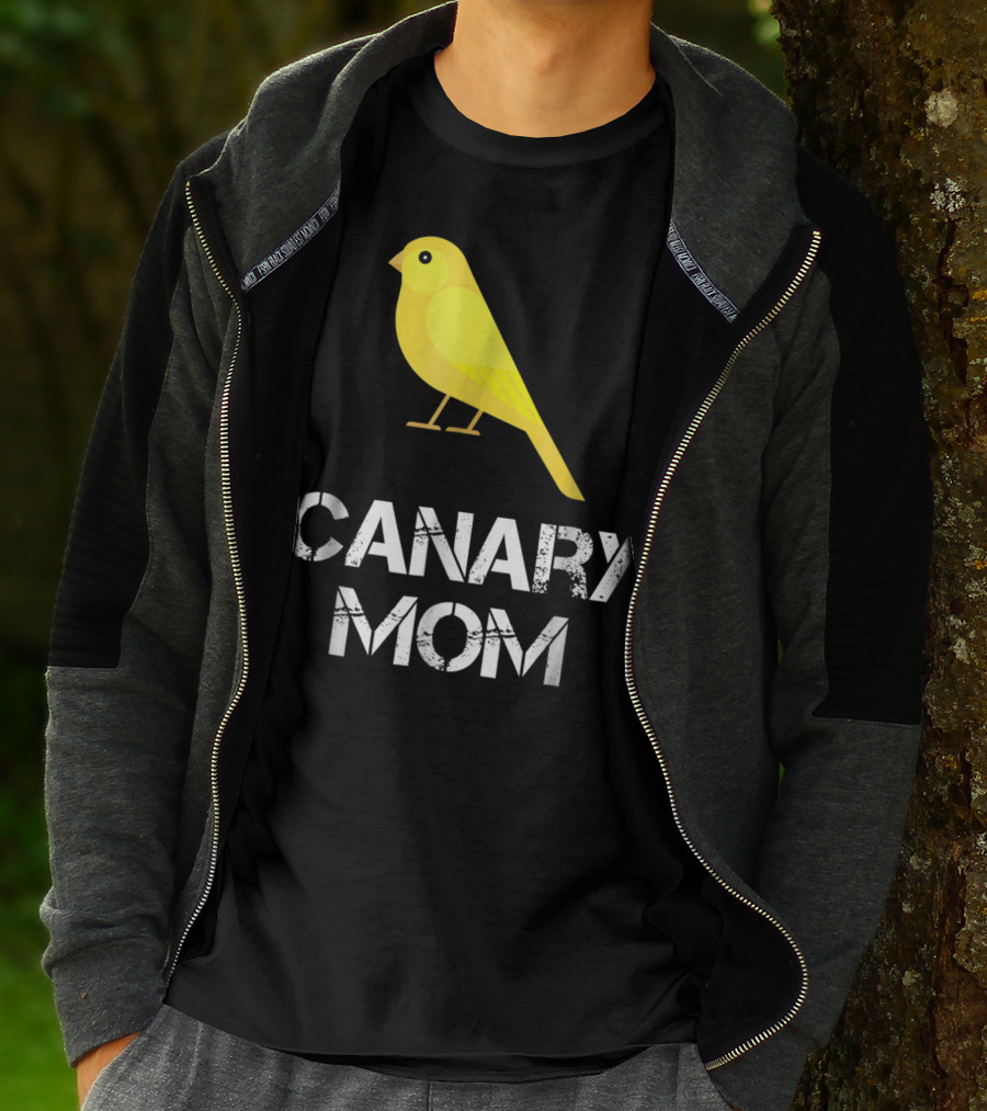 CANARY MOM Bird Owner Mother's Day Gift T-Shirt