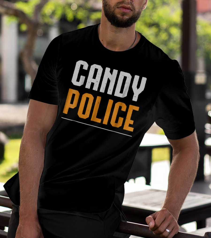 Candy Police Halloween T-Shirt