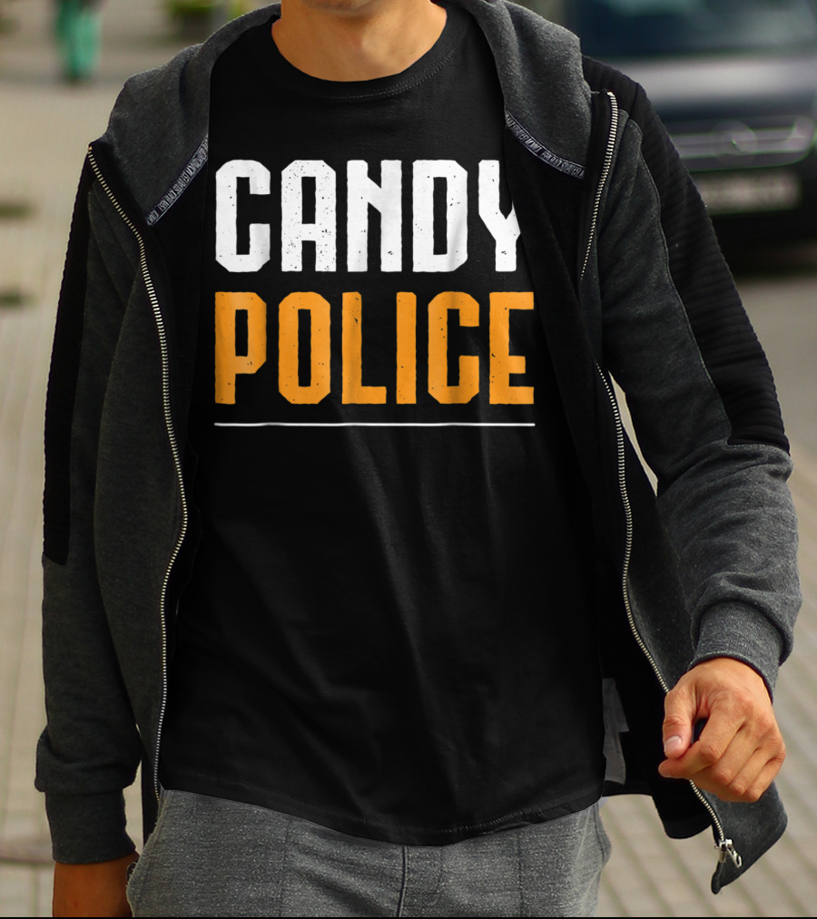 Candy Police Halloween T-Shirt