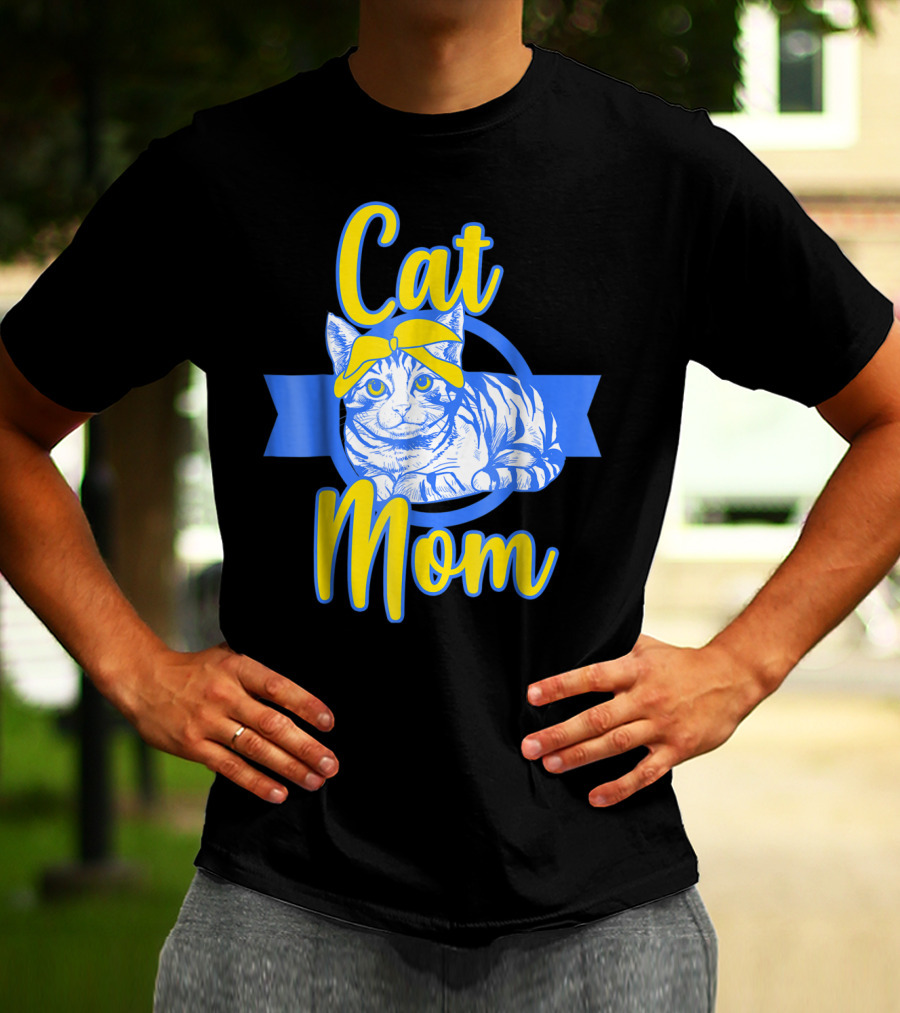 Cat Mom Funny Crazy Lady Rescue Gotcha Day Her T-Shirt