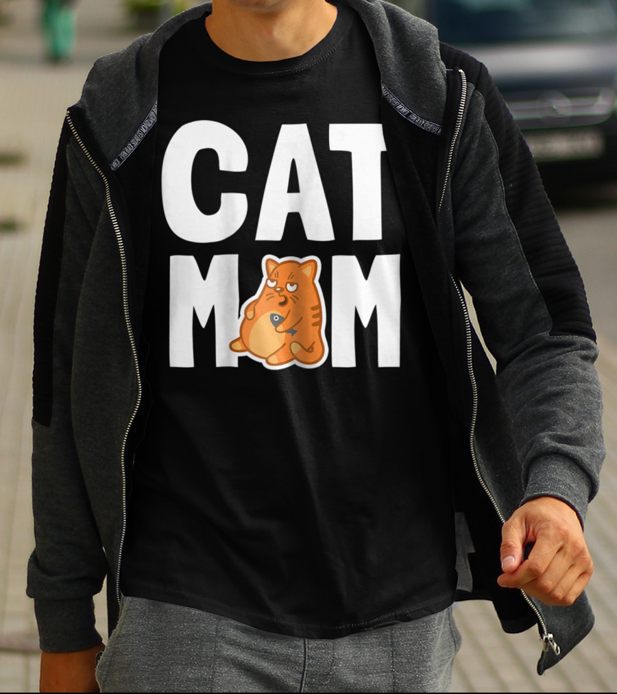 CAT MOM I Cool Pet Owner Mother T-Shirt
