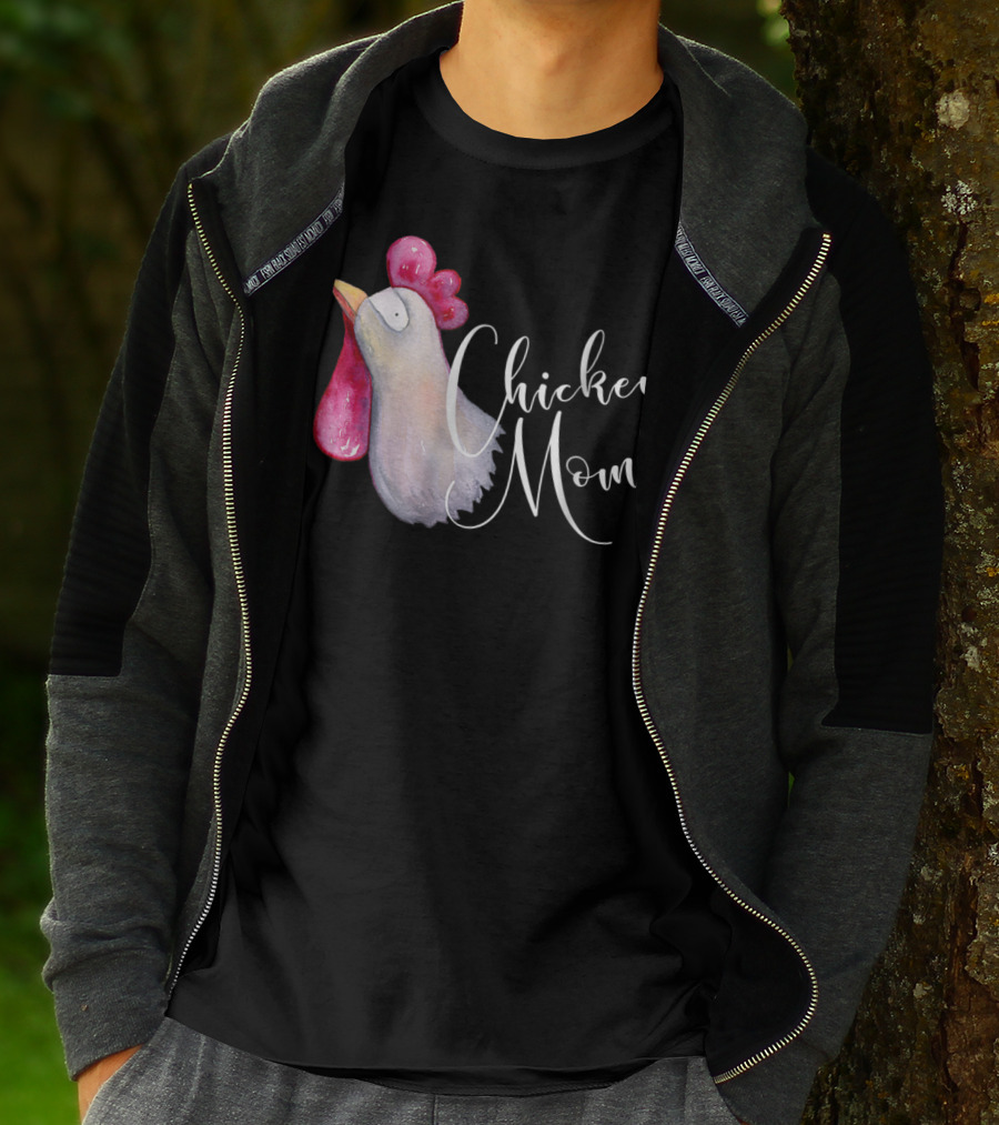 Chicken Mom Backyard Bird Hobby Farmer Chicken Mom T-Shirt