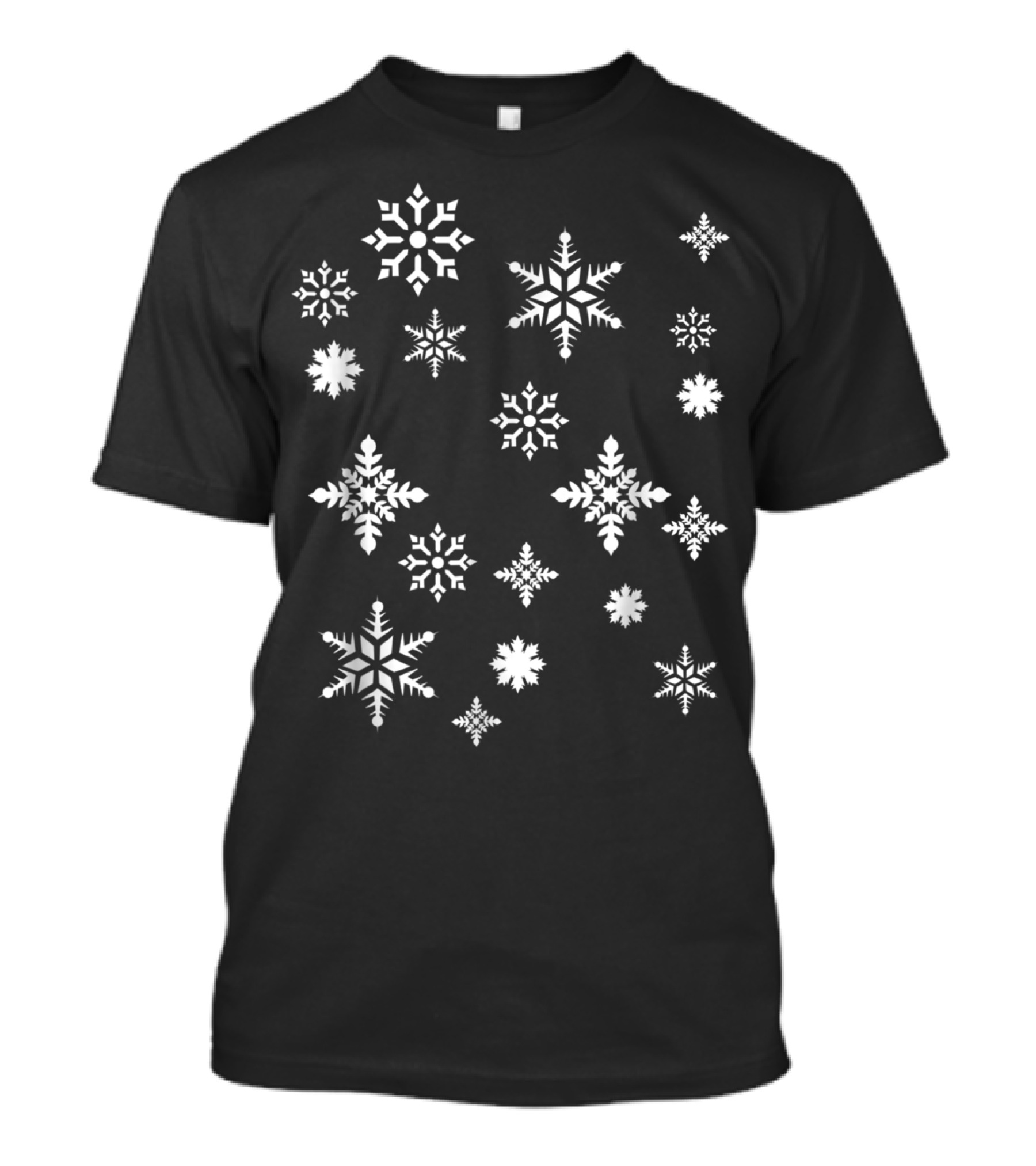 Christmas Snowflakes Holiday Family Winter Snow T-Shirt