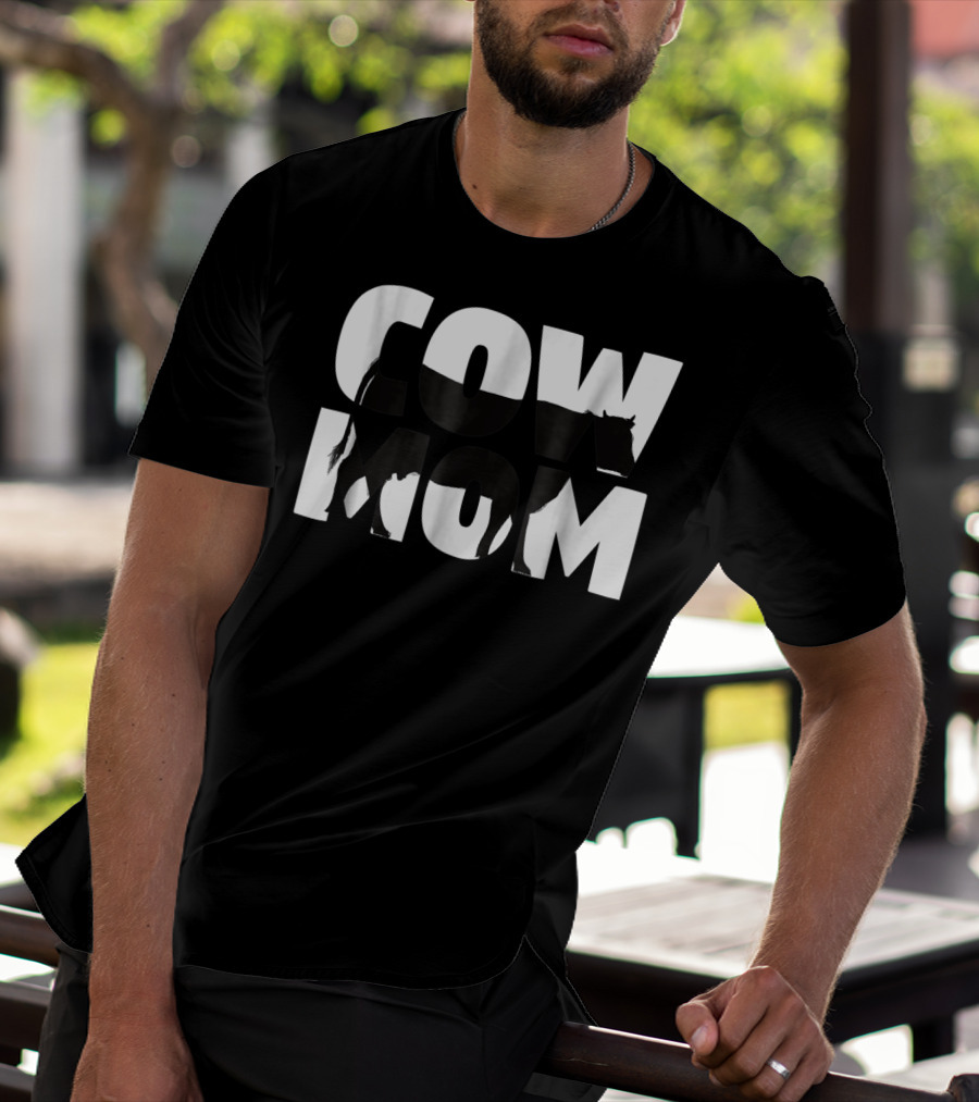 Cow Mom Cow Lover For Mother T-Shirt