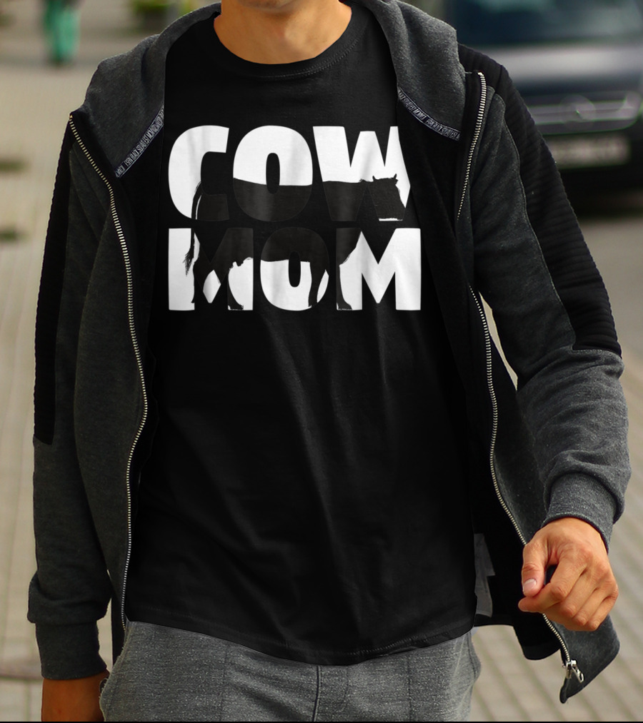 Cow Mom Cow Lover For Mother T-Shirt