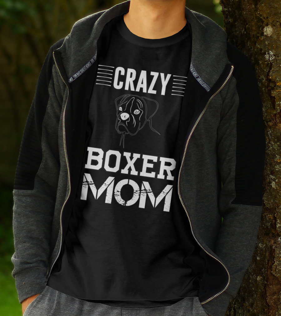 CRAZY BOXER MOM T-Shirt